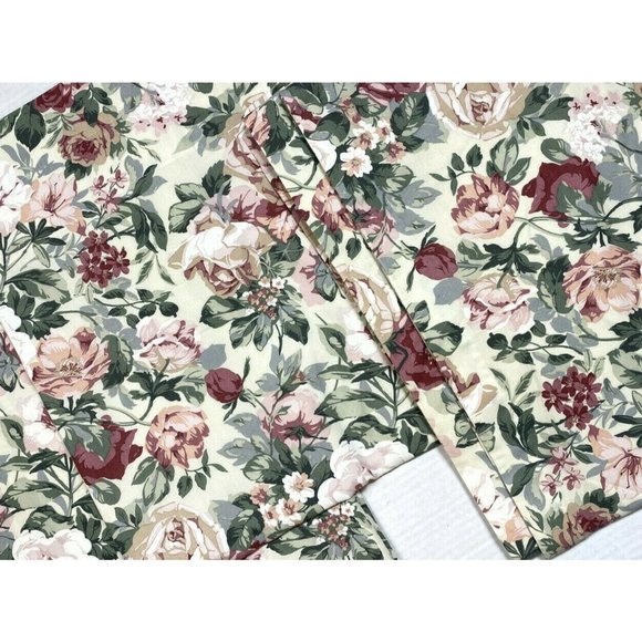 Croscill Accents Discontinued Vintage Croscill Arbor Rose Curtains